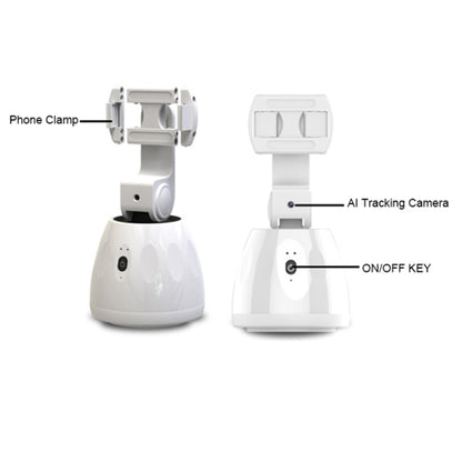 WEKOME Q3 Smart Face Tracking Stabilizer 360-degree Gimbal (White) - Handheld Gimbals by WK | Online Shopping South Africa | PMC Jewellery