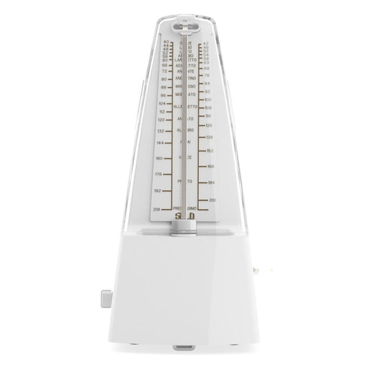 Piano Guitar Drum Violin Zither Universal Mechanical Metronome, Classic Version(White) - Stringed Instruments by PMC Jewellery | Online Shopping South Africa | PMC Jewellery