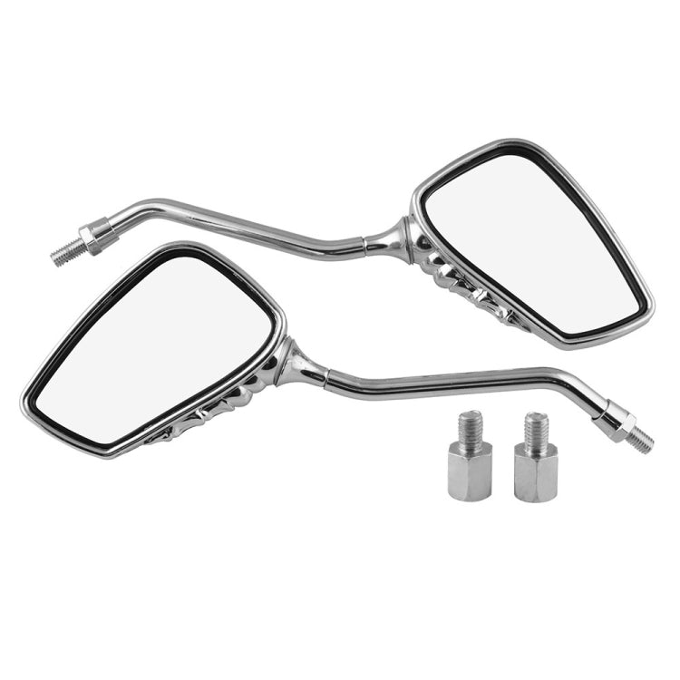 MB-MR011 Motorcycle Modified Universal ABS Skeleton Hand Rear View Mirror Set - free shipping - PMC TechLife - Order now!