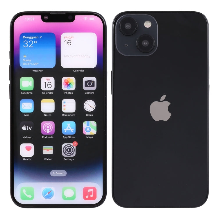 For iPhone 14 Color Screen Non-Working Fake Dummy Display Model(Midnight) - For iPhone & iPad by PMC TechLife | Online Shopping South Africa | PMC TechLife