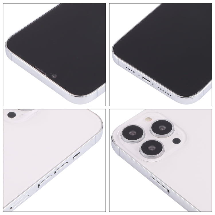 For iPhone 13 Pro Max Black Screen Non-Working Fake Dummy Display Model(Silver) - For iPhone & iPad by PMC TechLife | Online Shopping South Africa | PMC TechLife