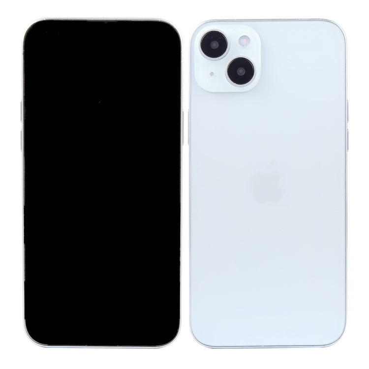 For iPhone 15 Plus Black Screen Non-Working Fake Dummy Display Model (White) - For iPhone & iPad by PMC Jewellery | Online Shopping South Africa | PMC Jewellery