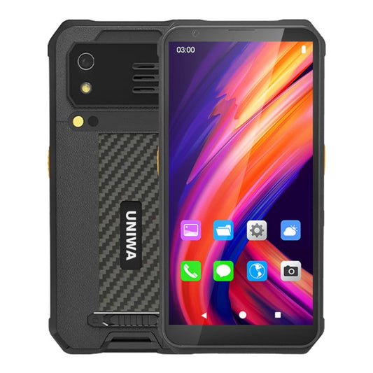 UNIWA M512 2D Scan Version Rugged Phone, 4GB+64GB, IP65 Waterproof Dustproof Shockproof, 4100mAh Battery, 5.7 inch Android 12 MTK6762 Octa Core up to 2.0GHz, Network: 4G, NFC (Black) - UNIWA by UNIWA | Online Shopping South Africa | PMC Jewellery