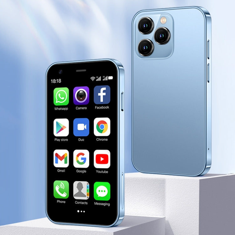 SOYES XS15, 2GB+16GB, 3.0 inch Android 8.1 MTK6580 Quad Core up to 1.3GHz, Bluetooth, WiFi, GPS, Network: 3G, Dual SIM (Blue) - SOYES by SOYES | Online Shopping South Africa | PMC TechLife