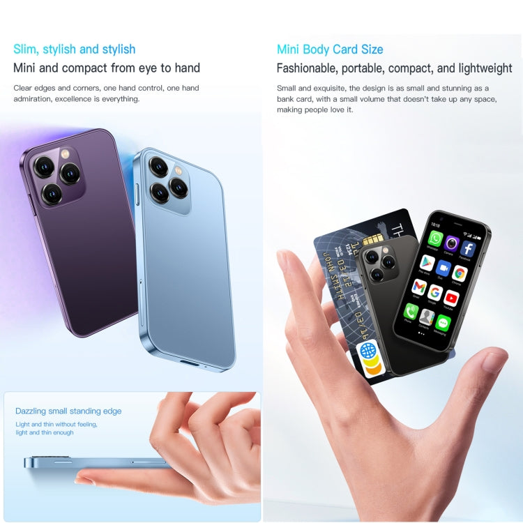 SOYES XS15, 2GB+16GB, 3.0 inch Android 8.1 MTK6580 Quad Core up to 1.3GHz, Bluetooth, WiFi, GPS, Network: 3G, Dual SIM (Blue) - SOYES by SOYES | Online Shopping South Africa | PMC TechLife