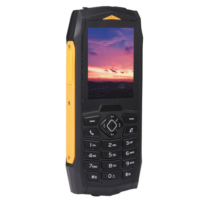 Rugtel R1C Rugged Phone, IP68 Waterproof Dustproof Shockproof, 2.4 inch, MTK6261D, 2000mAh Battery, SOS, FM, Dual SIM(Yellow) - Others by Rugtel | Online Shopping South Africa | PMC Jewellery