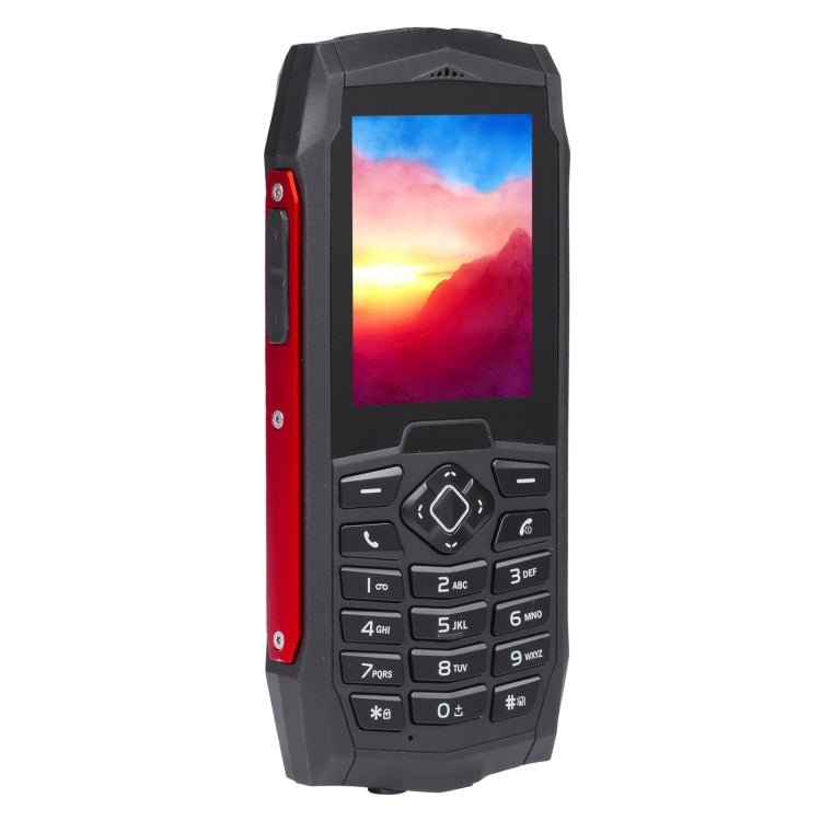 Rugtel R1D Rugged Phone, IP68 Waterproof Dustproof Shockproof, 2.4 inch, MTK6261D, 2000mAh Battery, Loud Box Speaker, FM, Network: 2G, Dual SIM (Red) - Others by Rugtel | Online Shopping South Africa | PMC Jewellery