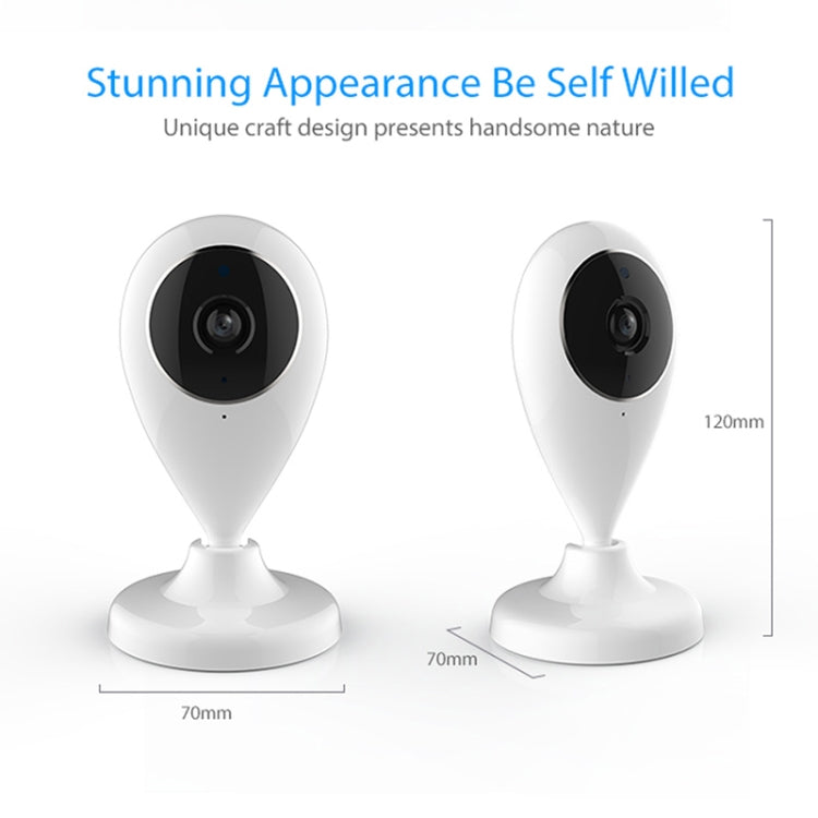 NEO NIP-55AI Indoor WiFi IP Camera, with IR Night Vision & Multi-angle Monitor & Mobile Phone Remote Control - Mini Camera by PMC Jewellery | Online Shopping South Africa | PMC Jewellery