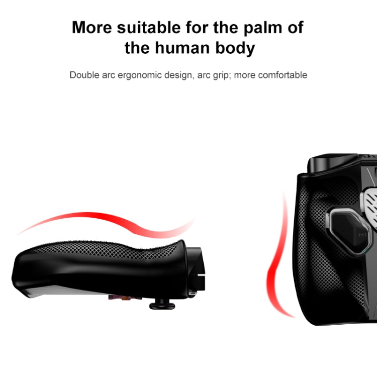 For ASUS ROG Ally Game Console TPU Protective Case (Black) - Cases by PMC TechLife | Online Shopping South Africa | PMC TechLife | Buy Now Pay Later Mobicred