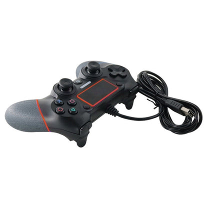 Wired Game Controller for Sony Playstation PS4(Red) - Gamepads by PMC Jewellery | Online Shopping South Africa | PMC Jewellery