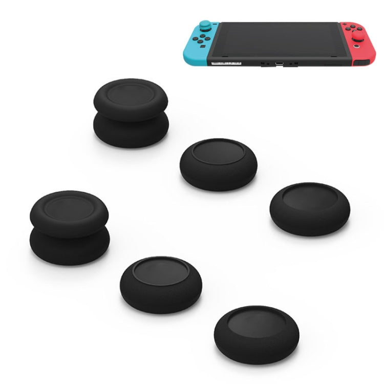 Left + Right Gamepad Rocker Cap Button Cover for Switch(Black) - Cases by PMC Jewellery | Online Shopping South Africa | PMC Jewellery