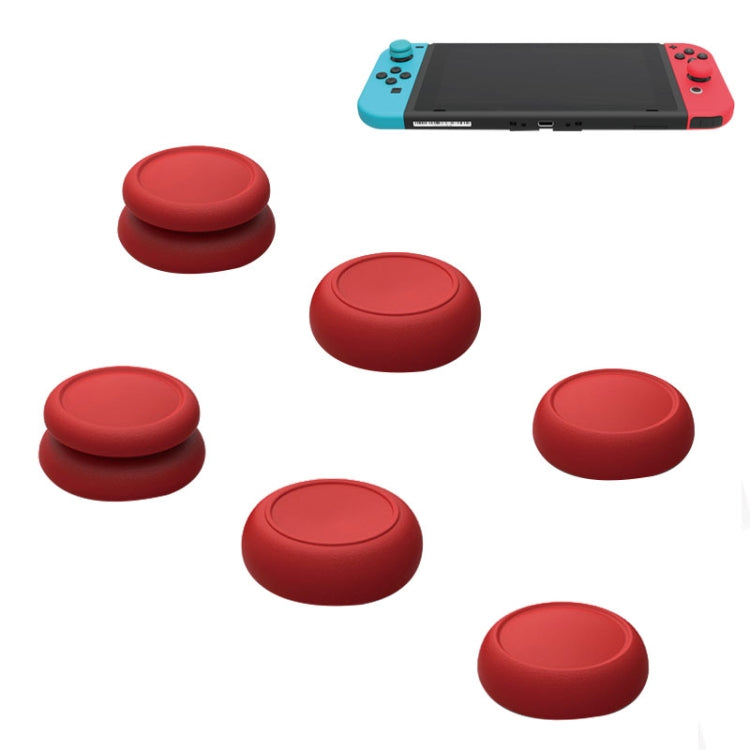 Left + Right Gamepad Rocker Cap Button Cover for Switch(Red) - Cases by PMC TechLife | Online Shopping South Africa | PMC TechLife | Buy Now Pay Later Mobicred