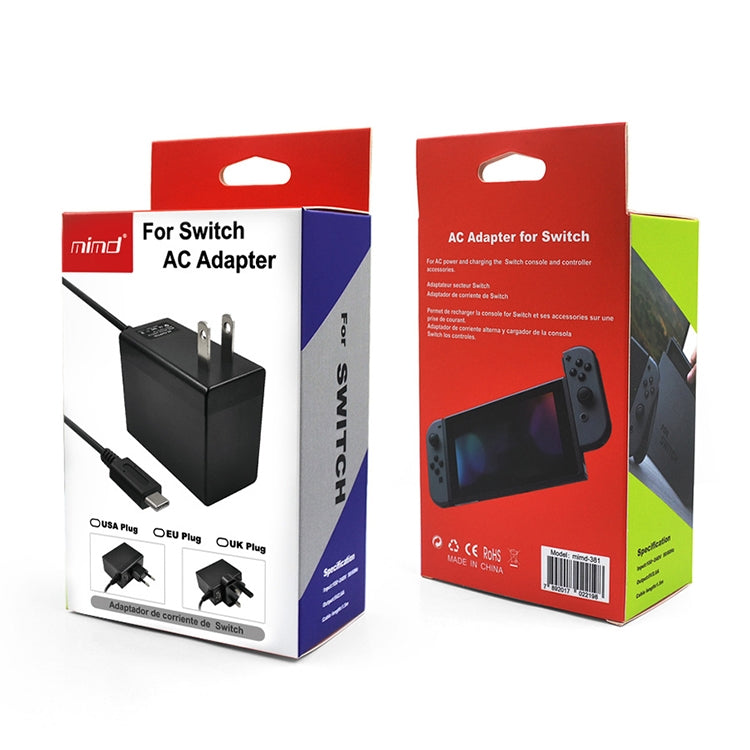 AC Adapter Charger for Nintend Switch, EU Plug - Charger & Power by PMC Jewellery | Online Shopping South Africa | PMC Jewellery