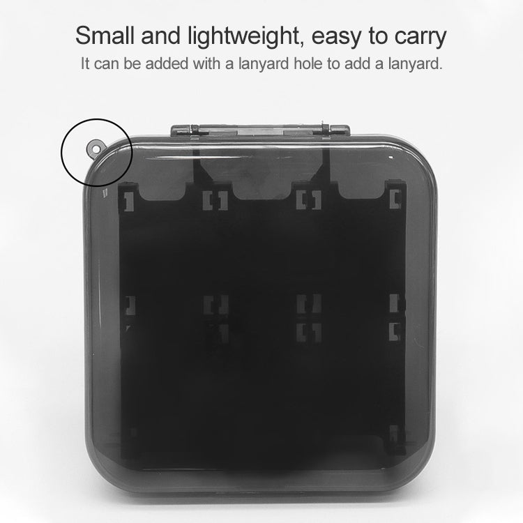 12 in 1 Box Memory Card Holder Box for Nintendo Switch(Silver) - Bags by PMC TechLife | Online Shopping South Africa | PMC TechLife | Buy Now Pay Later Mobicred