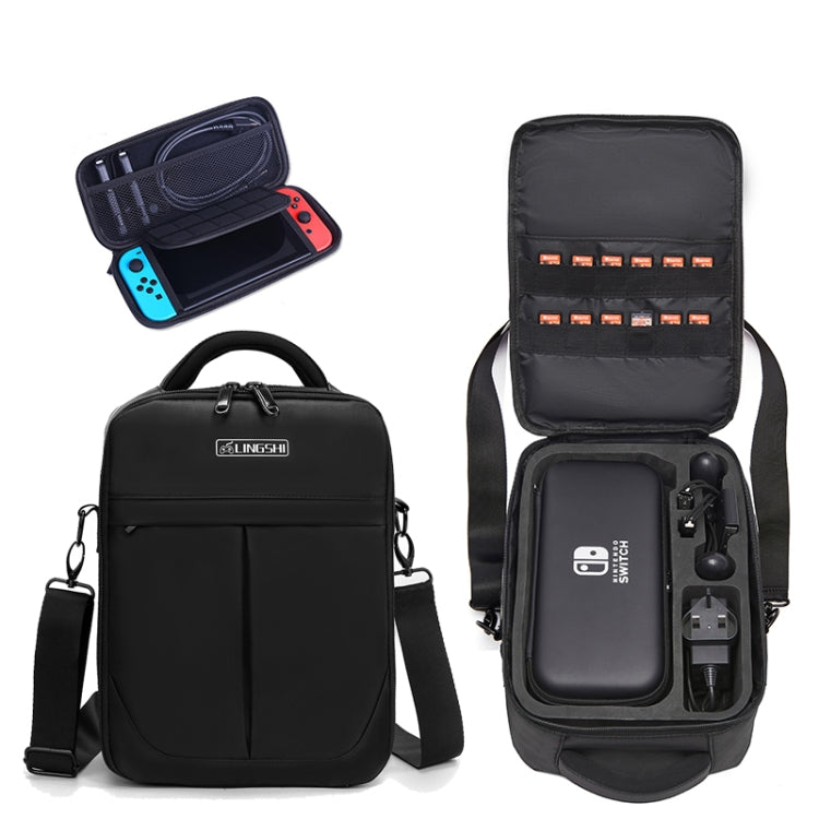 Portable Waterproof Storage Backpack Console Case For Switch - Bags by PMC TechLife | Online Shopping South Africa | PMC TechLife