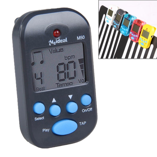 Mini Professional Electronic Piano Violin Clip High-quality Metronome Digital Tuner M50 - Keyboard Instruments by PMC Jewellery | Online Shopping South Africa | PMC Jewellery