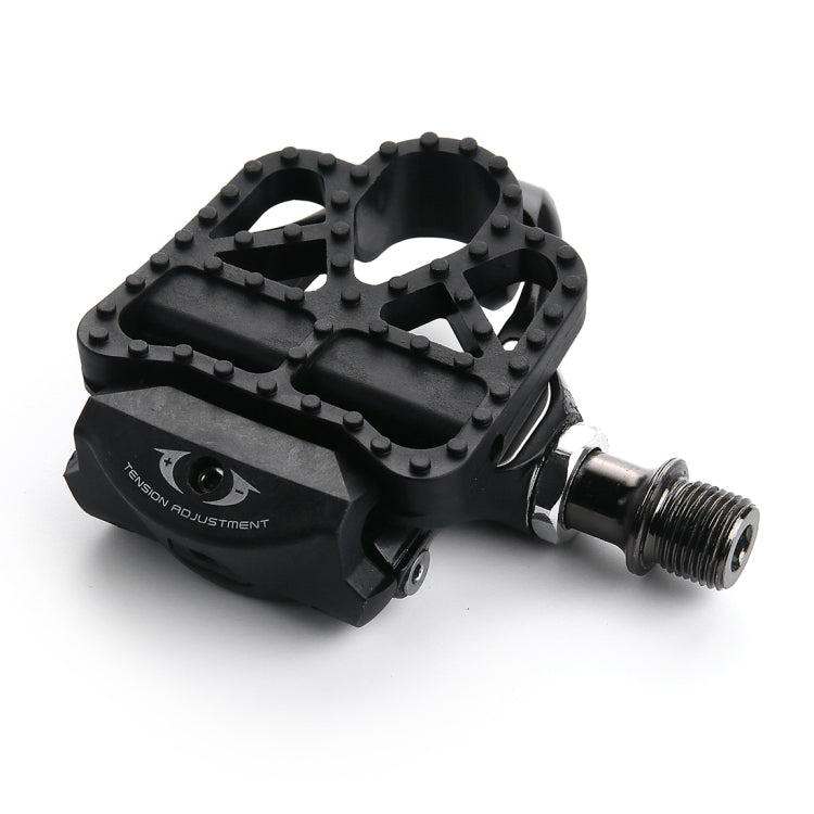 1 Pair Road Bike KEO Locking Cycling Adapter Pedals (Black) - Pedals by PMC TechLife | Online Shopping South Africa | PMC TechLife