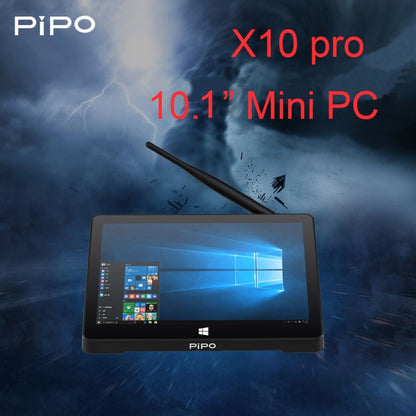 PiPo X10 Pro TV Box Style Tablet Mini PC, 6GB+64GB, 5000mAh Battery, 10.1 inch Windows 10 Intel Intel Celeron Processor N4020 Quad Core up to 2.8Ghz, Support TF Card & Bluetooth & WiFi & LAN & HDMI - Windows Mini PCs by PiPo | Online Shopping South Africa | PMC Jewellery | Buy Now Pay Later Mobicred