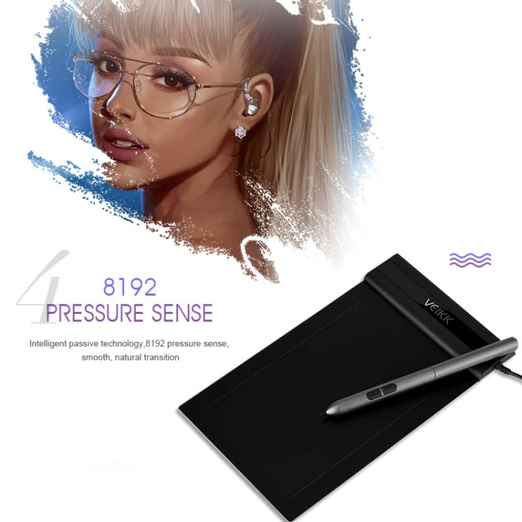 VEIKK S640 6x4 inch 5080 LPI Electronic Graphic Tablet - free shipping - PMC TechLife - Order now!