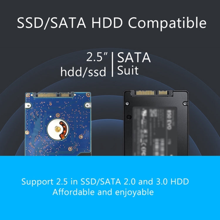 Richwell SATA R23-SATA-250GB 250GB 2.5 inch USB3.0 Interface Mobile Hard Disk Drive(Black) - free shipping - PMC TechLife - Order now!
