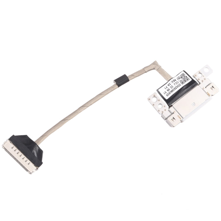 For Microsoft Surface Laptop Go 1943 Charging Port Connector Flex Cable (Silver) - Laptop Screen by PMC TechLife | Online Shopping South Africa | PMC TechLife