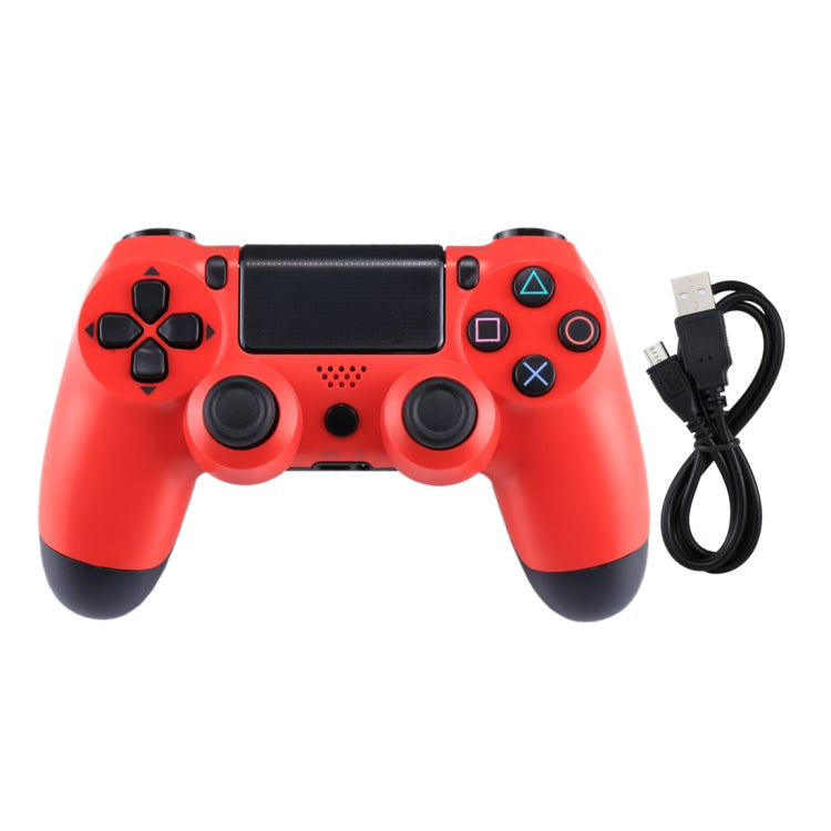 Doubleshock Wireless Game Controller for Sony PS4(Red) - Gamepads by PMC Jewellery | Online Shopping South Africa | PMC Jewellery