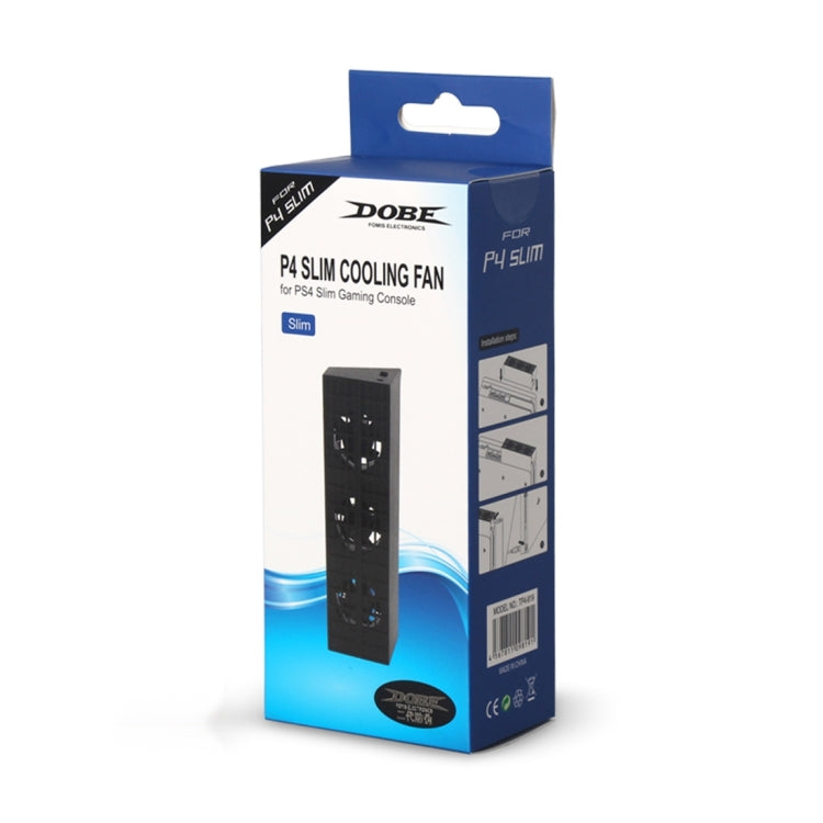DOBE TP4-819 Temperature Control Cooling Fan for Sony PS4 Slim Game Console(Black) - Others by DOBE | Online Shopping South Africa | PMC TechLife