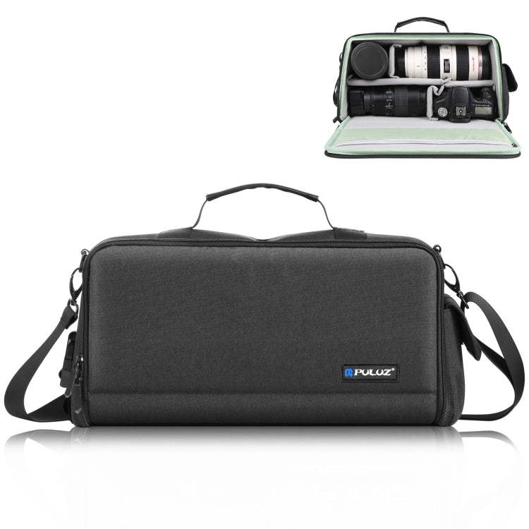 PULUZ Portable Camera Crossbody Shoulder Bag Digital Storage Lens Bag (Black) - free shipping - PMC TechLife - Order now!
