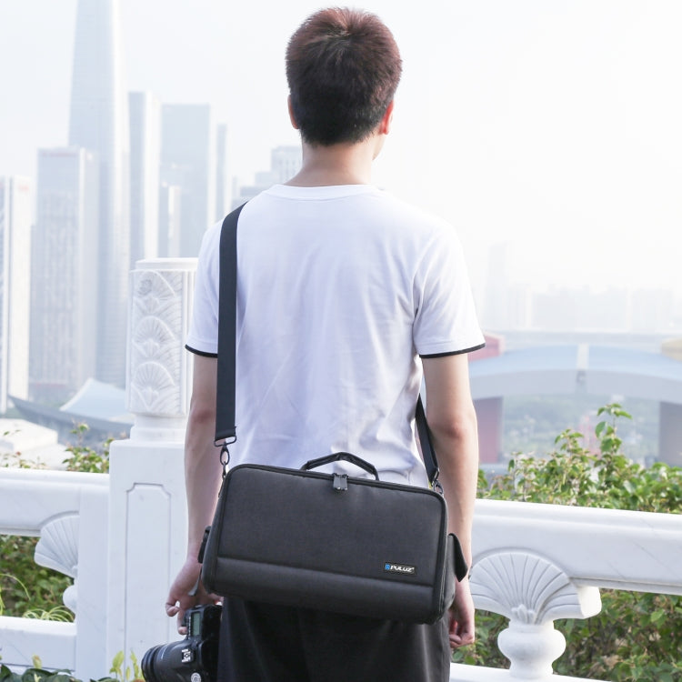PULUZ Portable Camera Crossbody Shoulder Bag Digital Storage Lens Bag (Black) - free shipping - PMC TechLife - Order now!