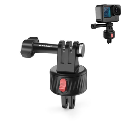 PULUZ Action Camera Magnetic Base Adapter (Black) - Connection Mount by PULUZ | Online Shopping South Africa | PMC Jewellery