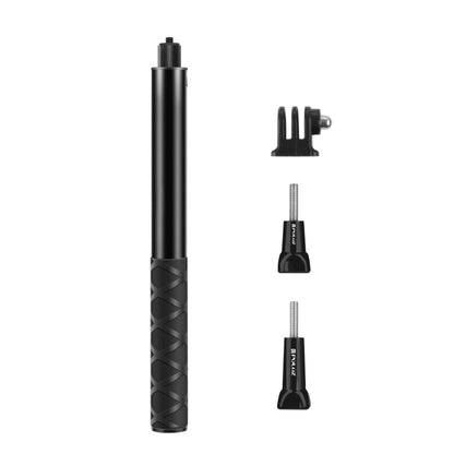 PULUZ 110cm Metal Selfie Stick Monopod with Invisible Adapter Base & Screw for Insta360 One RS / X2 / X3 - Self Monopod Grip by PULUZ | Online Shopping South Africa | PMC Jewellery