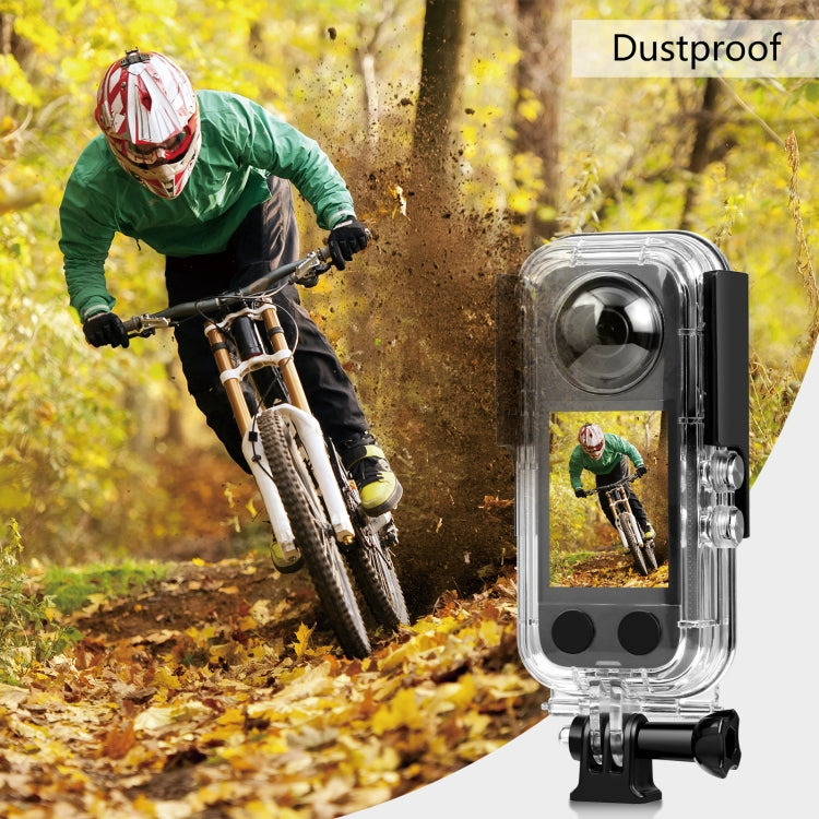 For Insta360 X3 PULUZ 30m Underwater Waterproof Housing Case - Case & Bags by PULUZ | Online Shopping South Africa | PMC TechLife | Buy Now Pay Later Mobicred