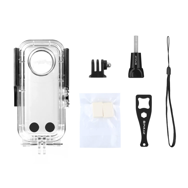 For Insta360 X3 PULUZ 30m Underwater Waterproof Housing Case - Case & Bags by PULUZ | Online Shopping South Africa | PMC TechLife | Buy Now Pay Later Mobicred
