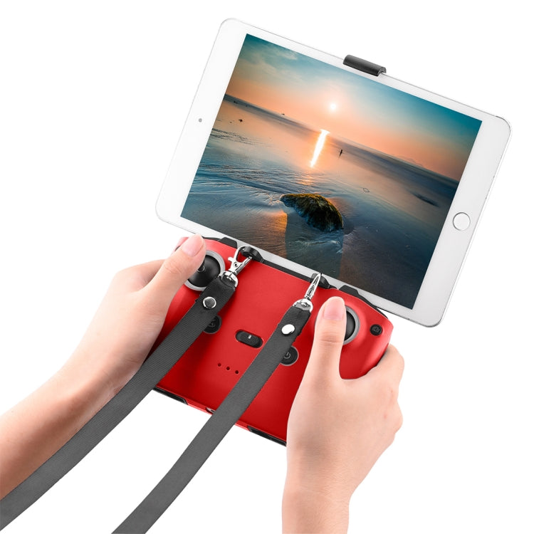 PULUZ Shockproof Anti-scratch Silicone Case with Neck Strap For DJI Mini 3 / 3 Pro / Mavic 3 / Air 2S / Mini 2 Remote Control(Red) - Cases & Bags by PULUZ | Online Shopping South Africa | PMC TechLife | Buy Now Pay Later Mobicred
