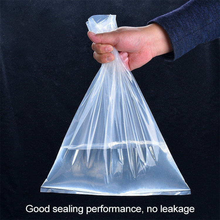 100 PCS Sealer Closer Machine Special Transparent Plastic Bag with Customized Logo & Design, Size: 23cm x 33cm - free shipping - PMC TechLife - Order now!