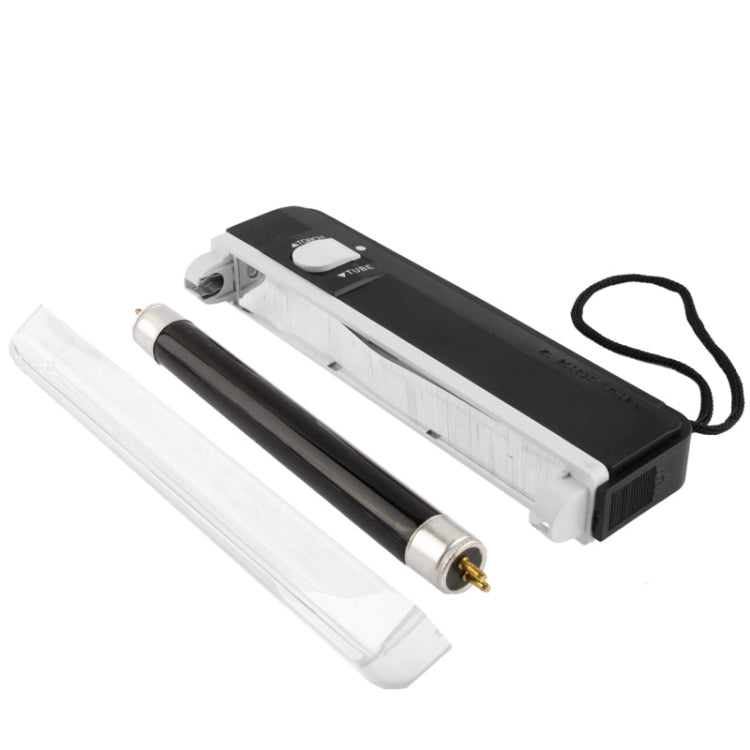Handheld Blacklight UV Lamp & LED Flashlight, Verify Hidden Security Features On banknotes and Passport(Black) - LED Flashlight by PMC TechLife | Online Shopping South Africa | PMC TechLife