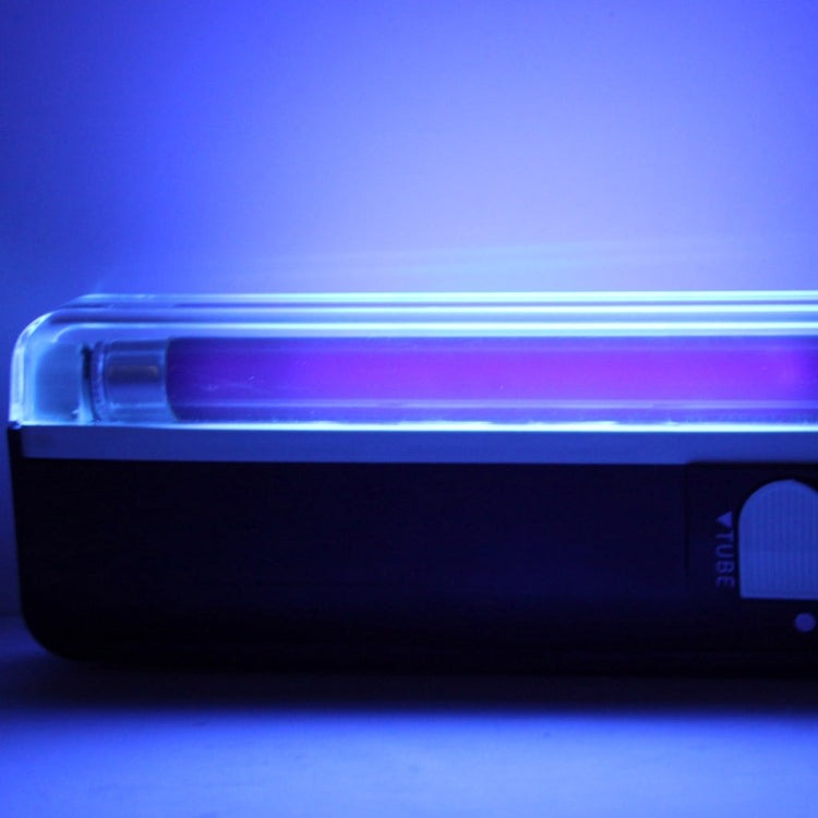 Handheld Blacklight UV Lamp & LED Flashlight, Verify Hidden Security Features On banknotes and Passport(Black) - LED Flashlight by PMC TechLife | Online Shopping South Africa | PMC TechLife