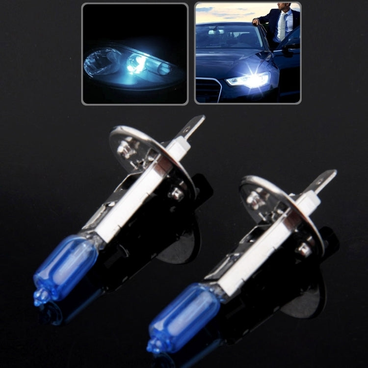 H1 Super White Xenon Bulbs, DC12V 100W 6000K 2400LM - Halogen Lights by PMC Jewellery | Online Shopping South Africa | PMC Jewellery