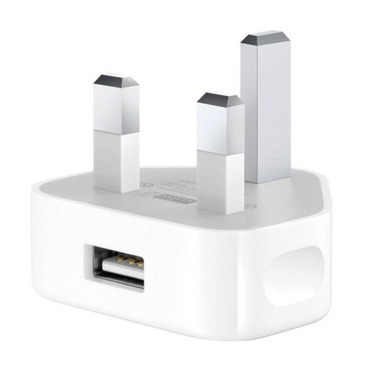 5V / 1A UK Plug USB Charger(White) - USB Charger by PMC Jewellery | Online Shopping South Africa | PMC Jewellery