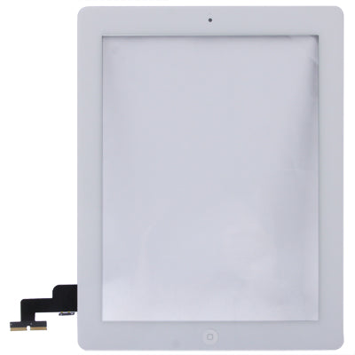 Touch Panel (Controller Button + Home Key Button PCB Membrane Flex Cable + Touch Panel Installation Adhesive) for iPad 2 / A1395 / A1396 / A1397 (White) - iPad 2 Parts by PMC TechLife | Online Shopping South Africa | PMC TechLife