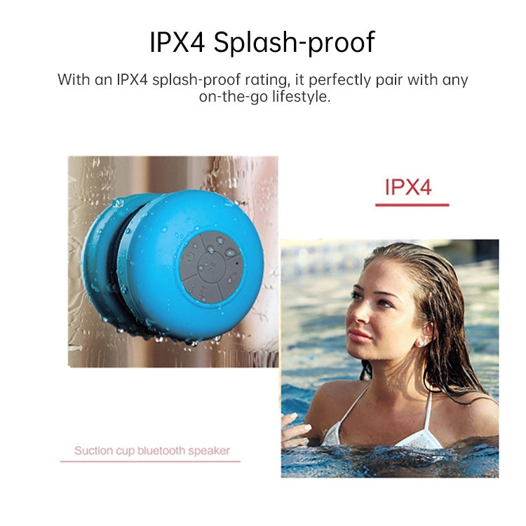 Mini Waterproof Bluetooth ISSC3.0 Speaker for iPad / iPhone / Other Bluetooth Mobile Phone, Support Handfree Function, Waterproof Level: IPX4, BTS-06(Blue) - Waterproof Speaker by PMC TechLife | Online Shopping South Africa | PMC TechLife