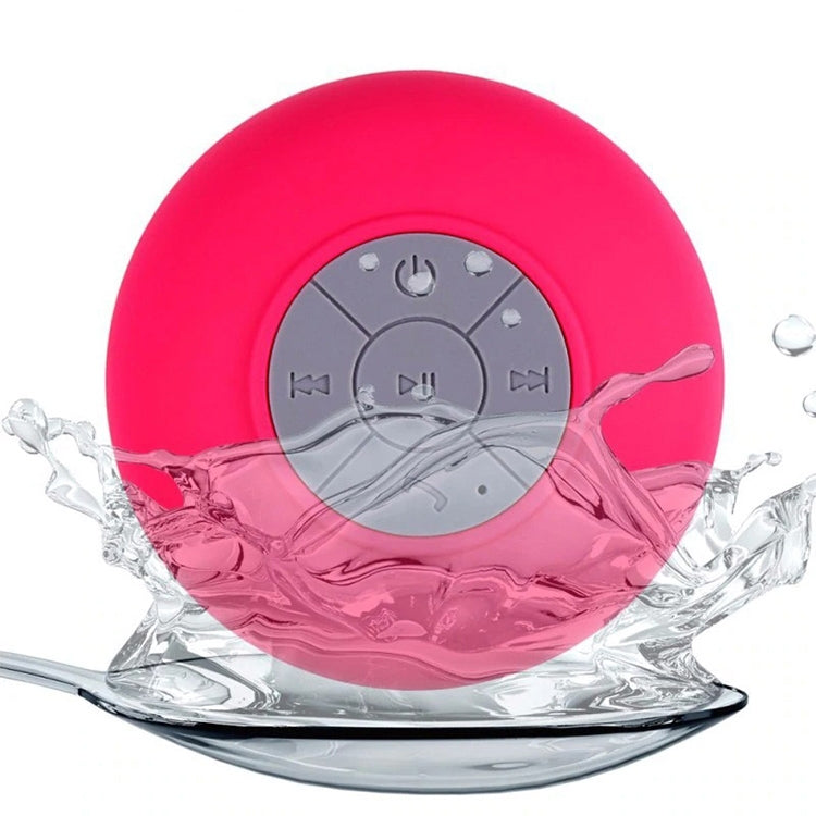 BTS-06 Mini Waterproof IPX4 Bluetooth V2.1 Speaker, Support Handfree Function(Magenta) - Waterproof Speaker by PMC Jewellery | Online Shopping South Africa | PMC Jewellery