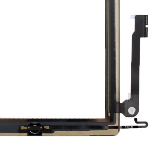 Controller Button + Home Key Button PCB Membrane Flex Cable + Touch Panel Installation Adhesive  Touch Panel for iPad 4(Black) - iPad 4 Parts by PMC TechLife | Online Shopping South Africa | PMC TechLife