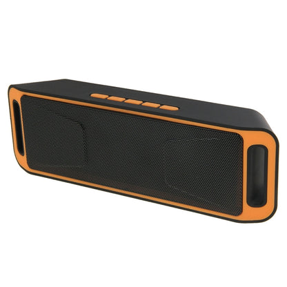 Portable Stereo Wireless Bluetooth Music Speaker, Support Hands-free Answer Phone & FM Radio & TF Card, For iPhone, Galaxy, Sony, Lenovo, HTC, Huawei, Google, LG, Xiaomi, other Smartphones(Orange) - Desktop Speaker by PMC Jewellery | Online Shopping South Africa | PMC Jewellery