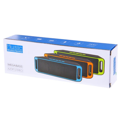 Portable Stereo Wireless Bluetooth Music Speaker, Support Hands-free Answer Phone & FM Radio & TF Card, For iPhone, Galaxy, Sony, Lenovo, HTC, Huawei, Google, LG, Xiaomi, other Smartphones(Orange) - Desktop Speaker by PMC Jewellery | Online Shopping South Africa | PMC Jewellery