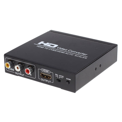 NK-10II HDMI to HDMI/CVBS /AV Scaler Box Video Converter(Black) - Converter by PMC Jewellery | Online Shopping South Africa | PMC Jewellery