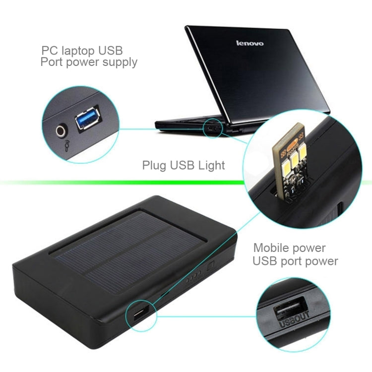 Portable Double Sided USB Touch Light, with 6 PCS LED - USB Light by PMC TechLife | Online Shopping South Africa | PMC TechLife | Buy Now Pay Later Mobicred