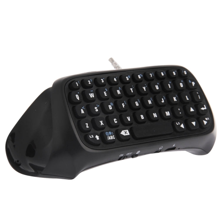 Dobe TP4-008 Bluetooth 3.0 Keyboard for PlayStation 4 PS4 Controller(Black) - Gamepads by DOBE | Online Shopping South Africa | PMC TechLife | Buy Now Pay Later Mobicred