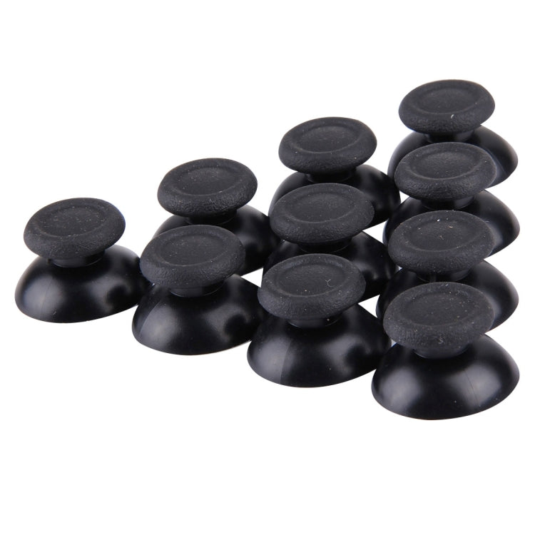 10 PCS Controller Joystick 3D Analog Cap for PS4(Black) - PS4 Spare Parts by PMC TechLife | Online Shopping South Africa | PMC TechLife | Buy Now Pay Later Mobicred