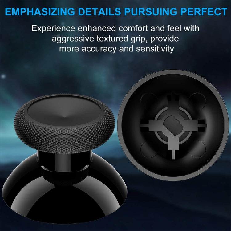 10 PCS Controller Joystick 3D Analog Cap for Xbox One(Black) - XBOX Spare Parts by PMC TechLife | Online Shopping South Africa | PMC TechLife | Buy Now Pay Later Mobicred